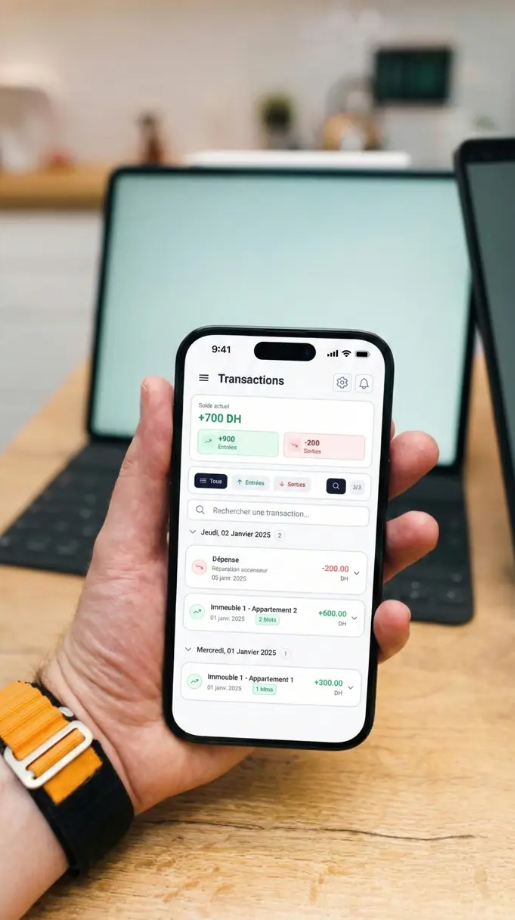 Application mobile résident sur smartphone